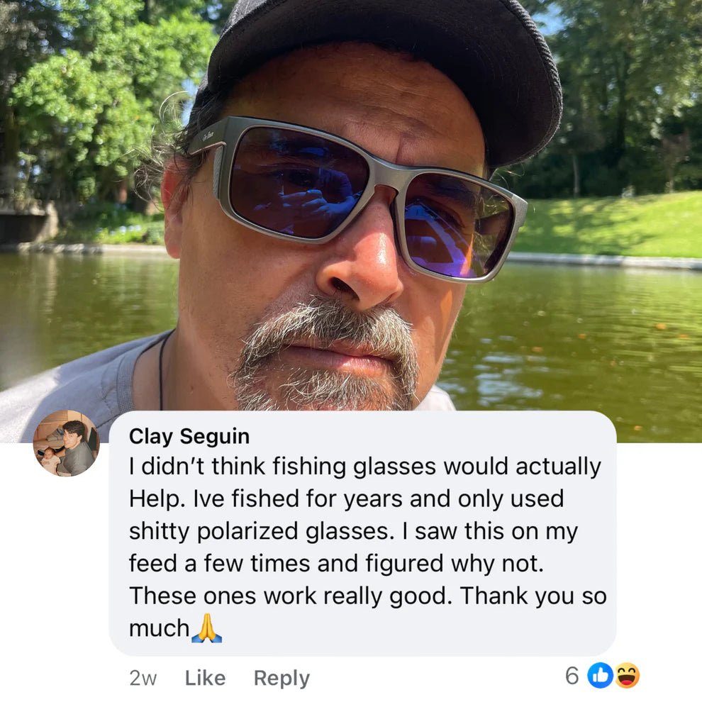 Fish Miracle Polarized Sunglasses - PALM 2.0