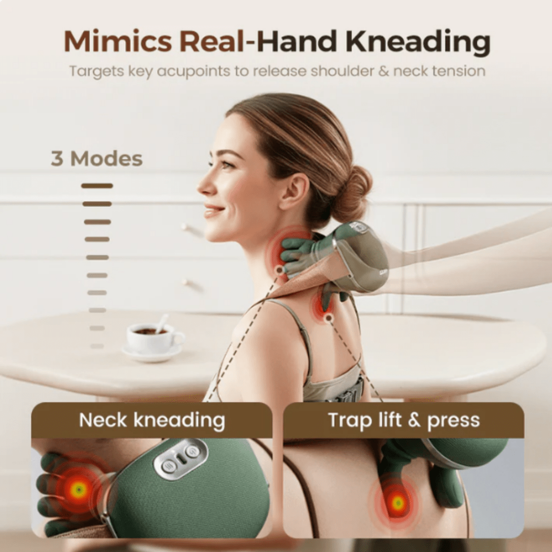 Relaxing Palm 2.0 Massager For Neck And Shoulder - PALM 2.0