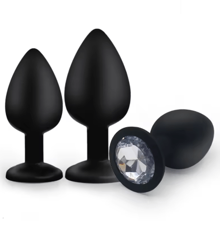 Anal Silicone But Plug - PALM 2.0