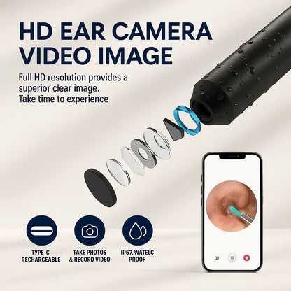 Palm 2.0 Slivor Nebulae HD Camera Ear Cleaner - PALM 2.0