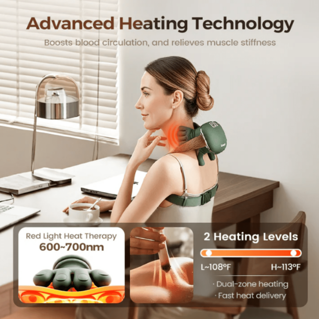 Relaxing Palm 2.0 Massager For Neck And Shoulder - PALM 2.0